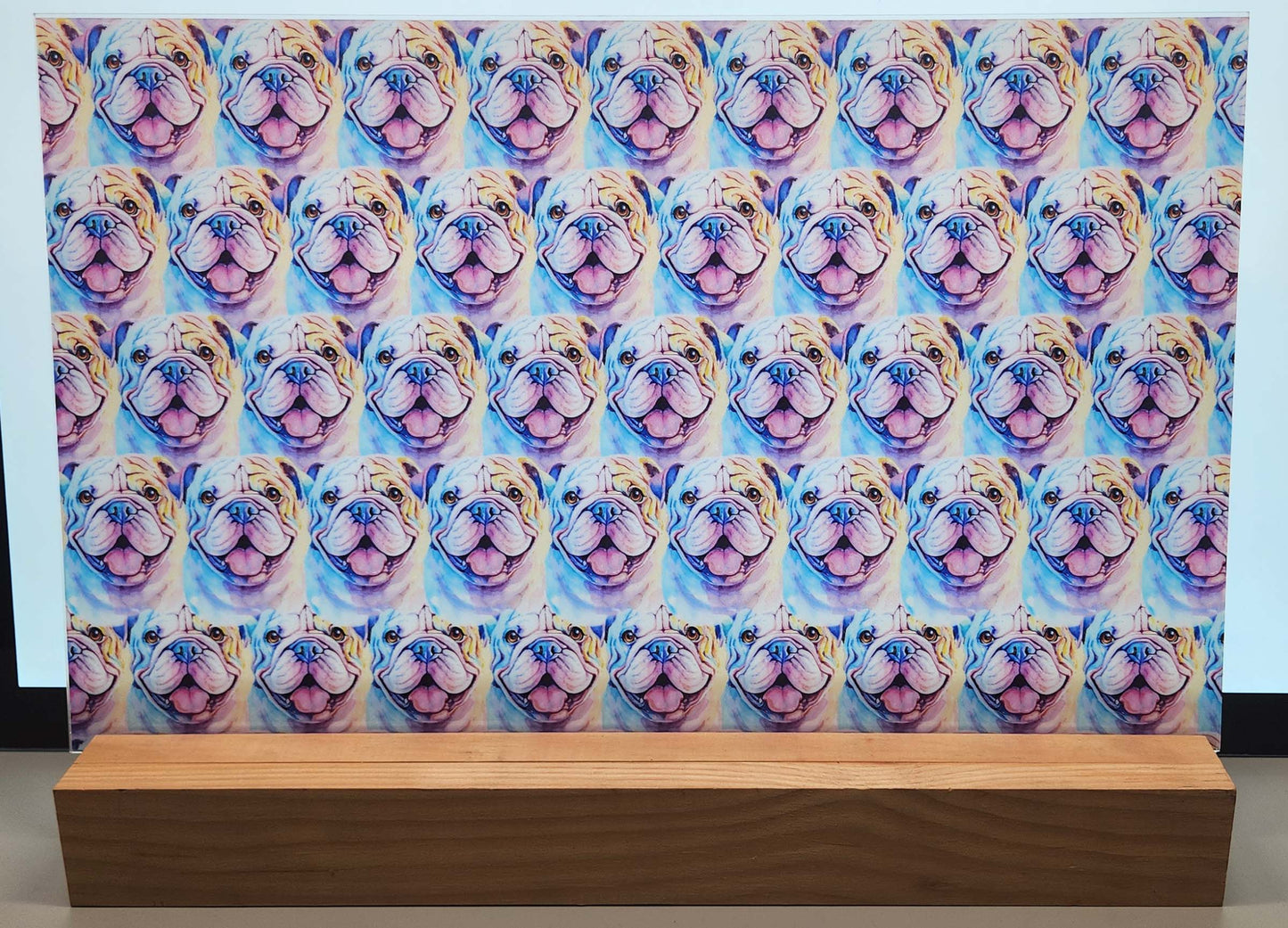 DecoCraft - Cherokee Rose - Style Sheet - Watercolor Bulldog