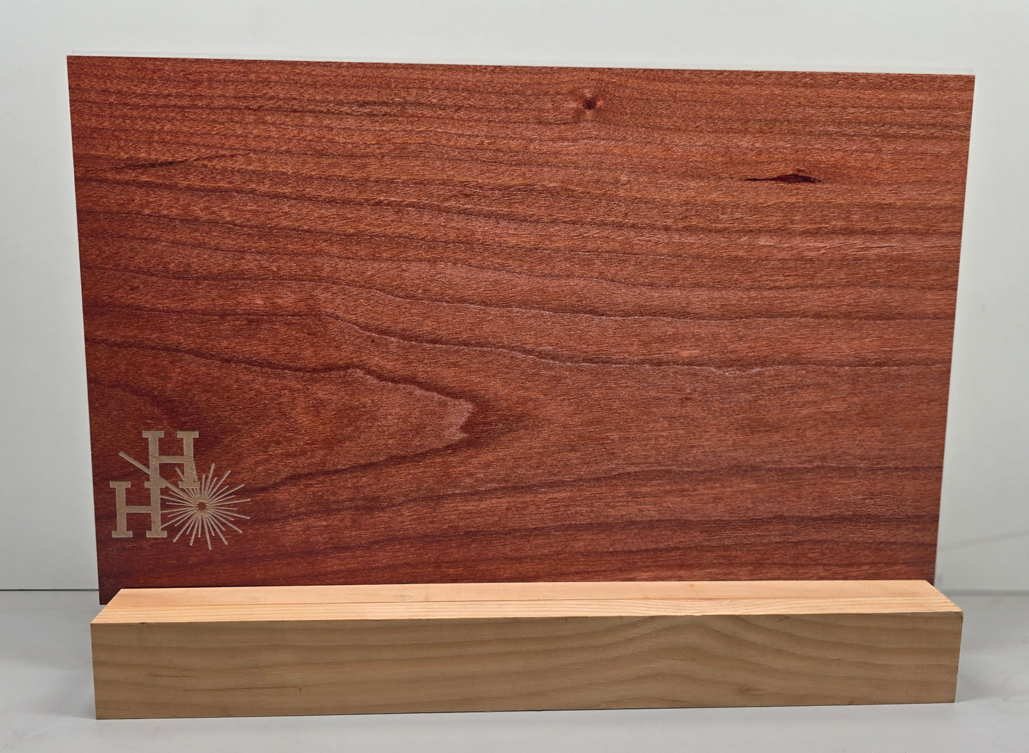 1/8" - Faux-Real Clear Coated Wood - Cherry - 11.75" x 19"