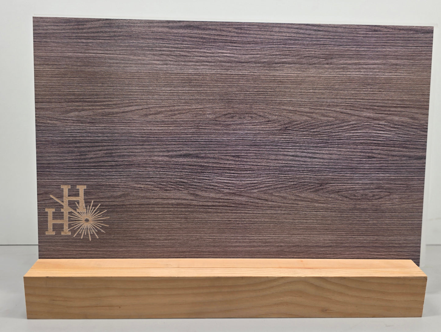 1/8" - Faux-Real Clear Coated Wood - Driftwood - 11.75" x 19"