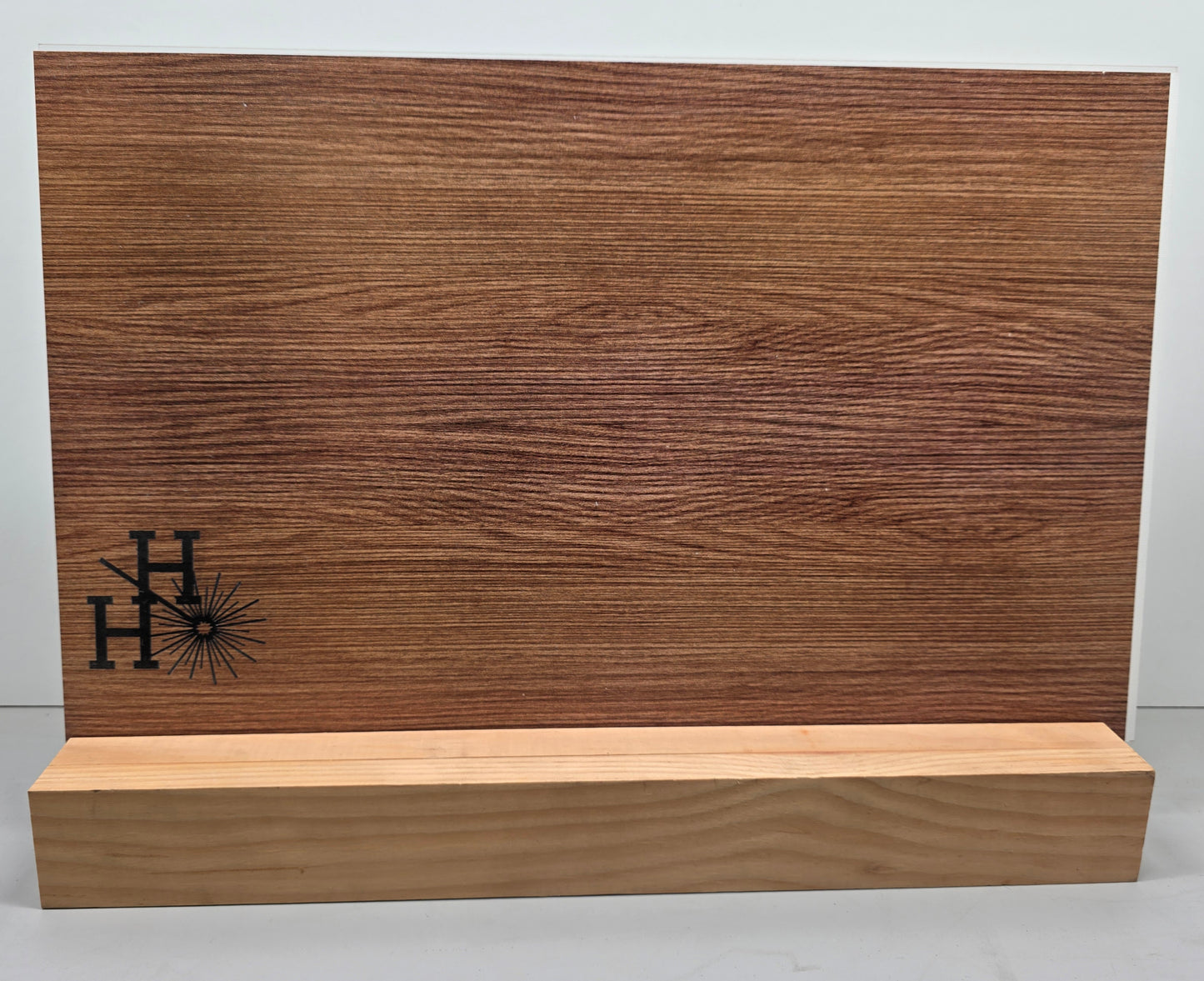 1/8" - Faux-Real Clear Coated Wood - Cappuccino - 11.75" x 19"