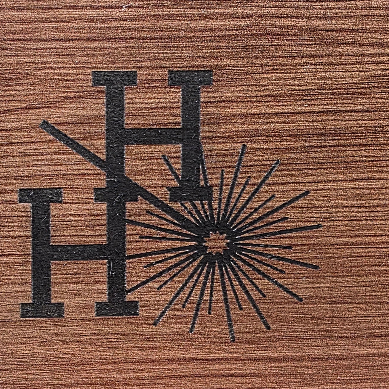 1/8" - Faux-Real Clear Coated Wood - Cappuccino - 11.75" x 19"