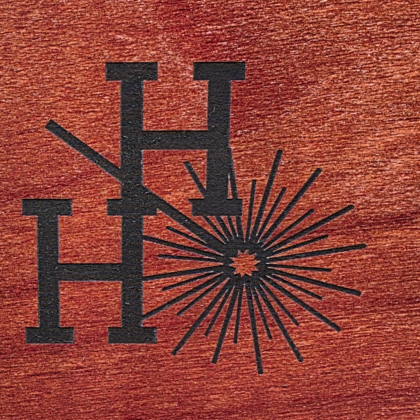 1/8" - Faux-Real Clear Coated Wood - Cherry - 11.75" x 19"