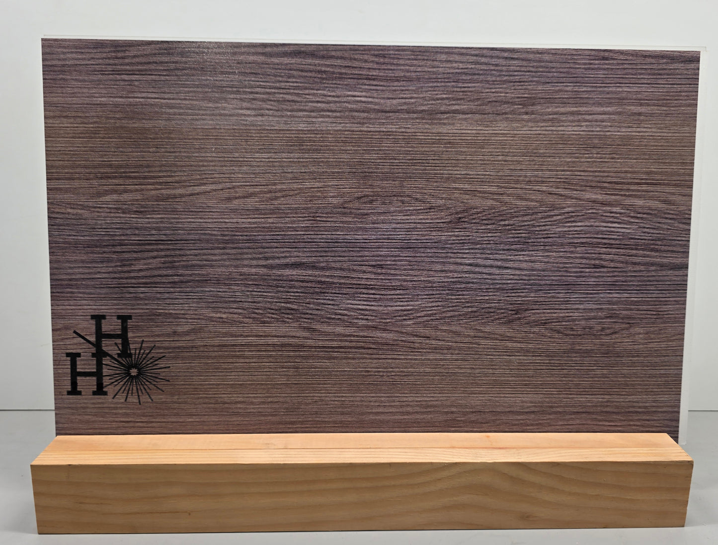 1/8" - Faux-Real Clear Coated Wood - Driftwood - 11.75" x 19"