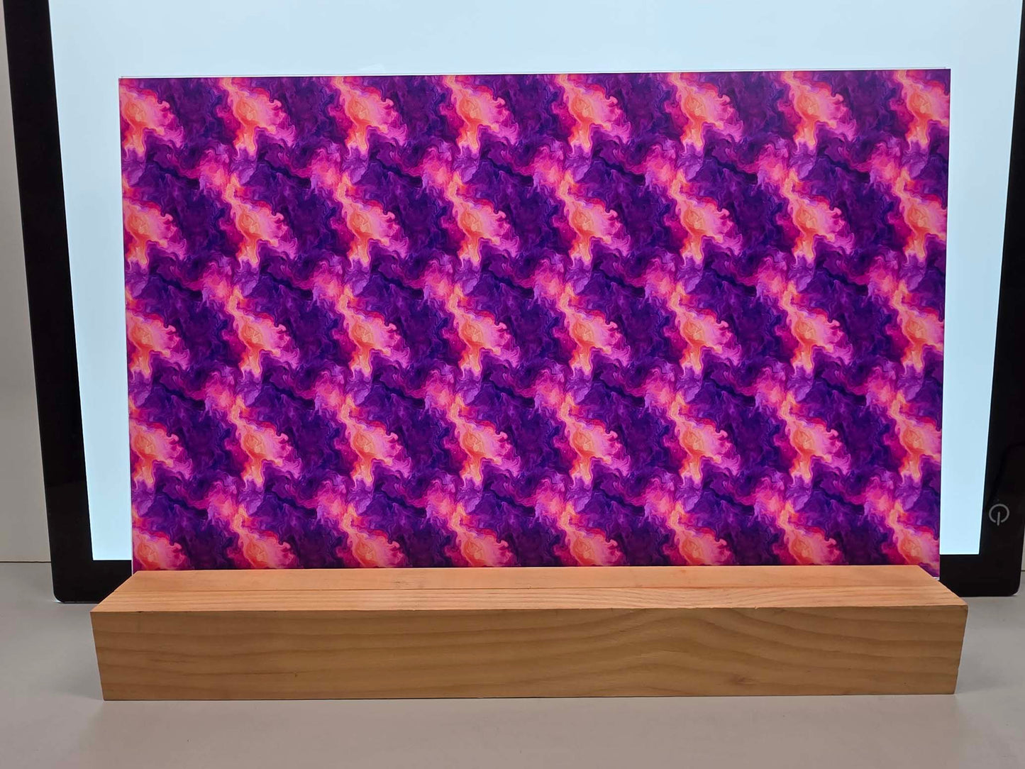 DecoCraft - Marble - Abstract Purple Pink