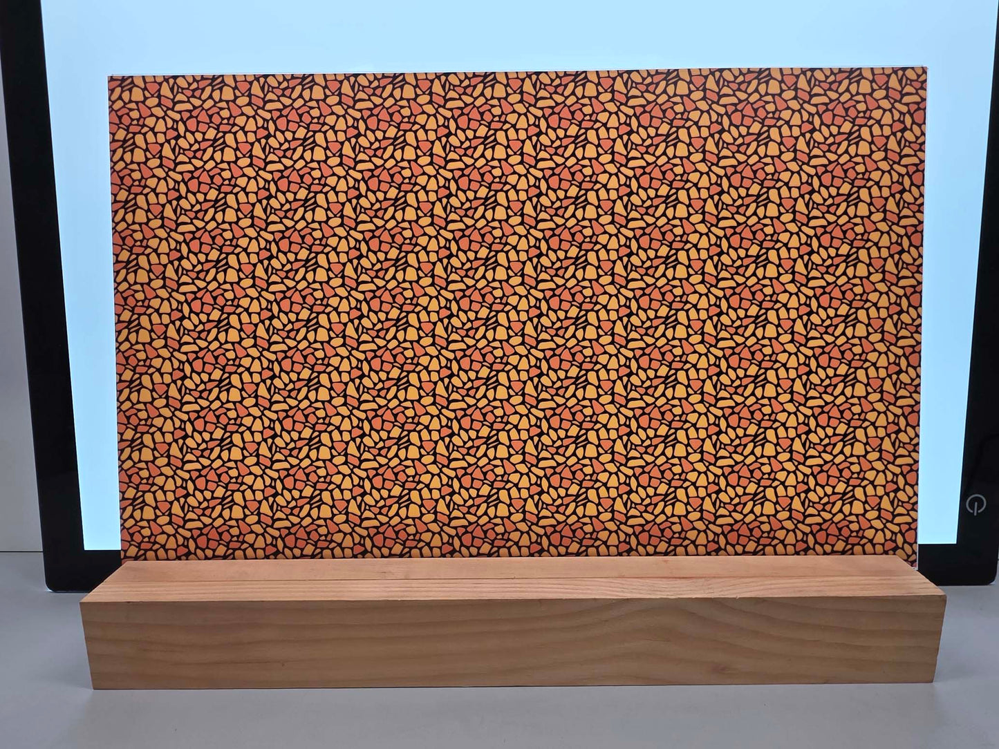 DecoCraft - Halloween - Orange Mosaic