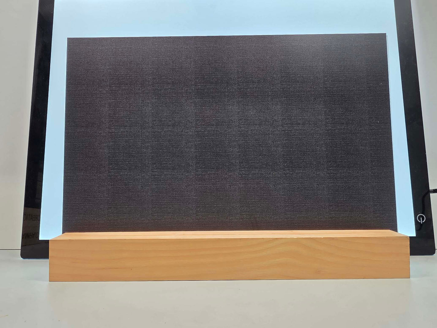 DecoCraft - Textures - Burlap Solids - Black