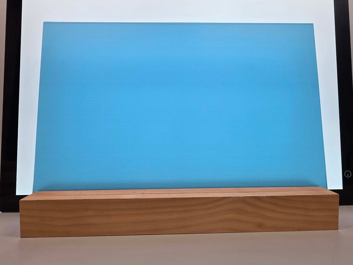 DecoCraft - Textures - Burlap Solids - Capri Blue