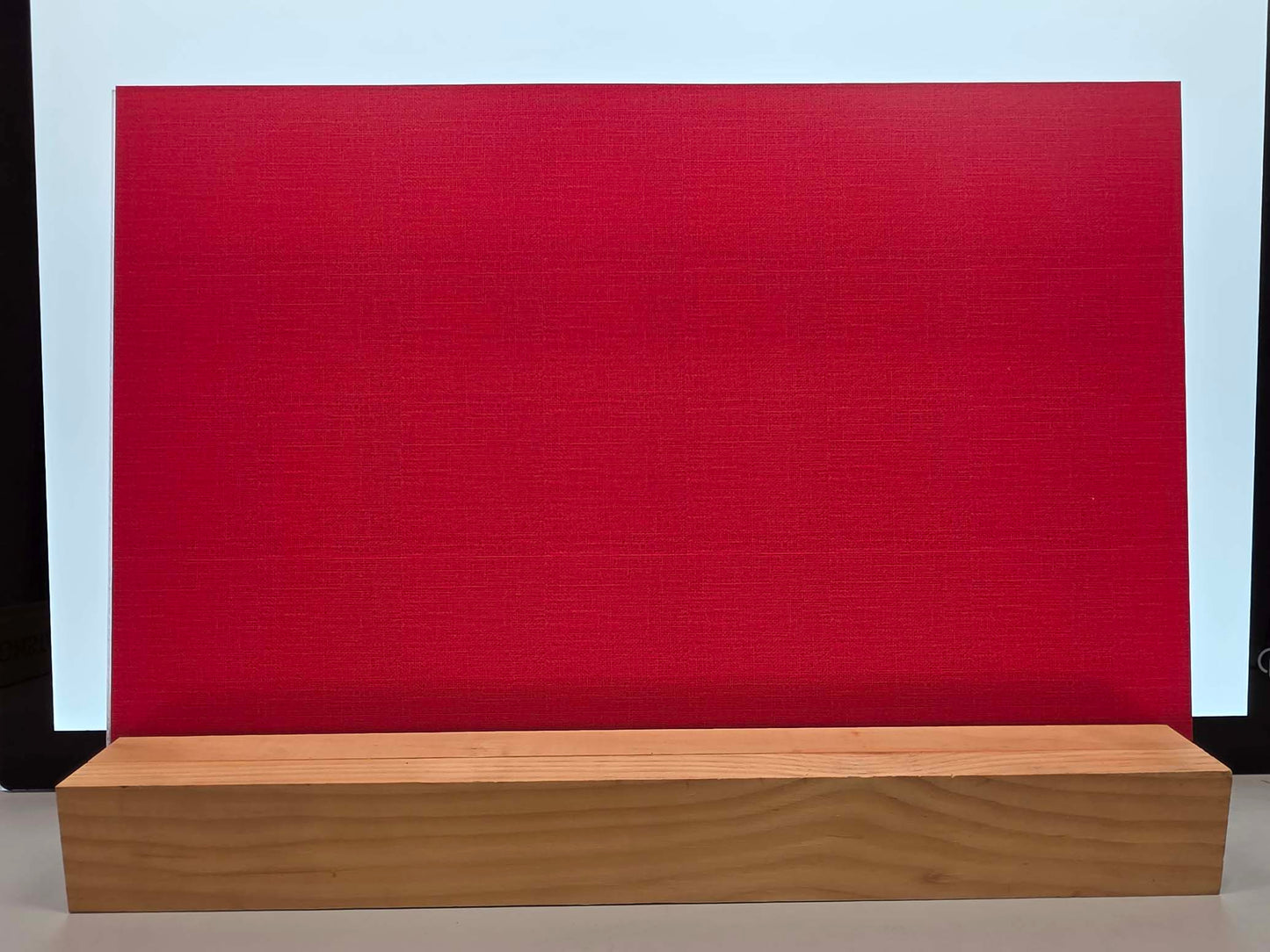 DecoCraft - Textures - Burlap Solids - Cranberry