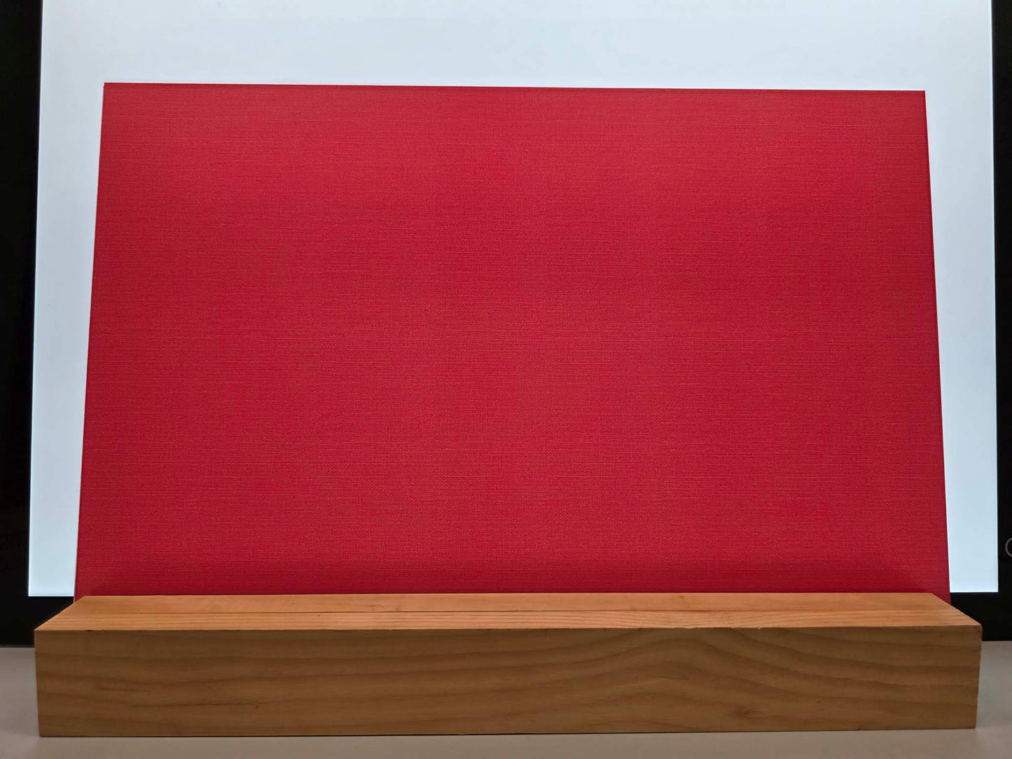 DecoCraft - Textures - Burlap Solids - True Red