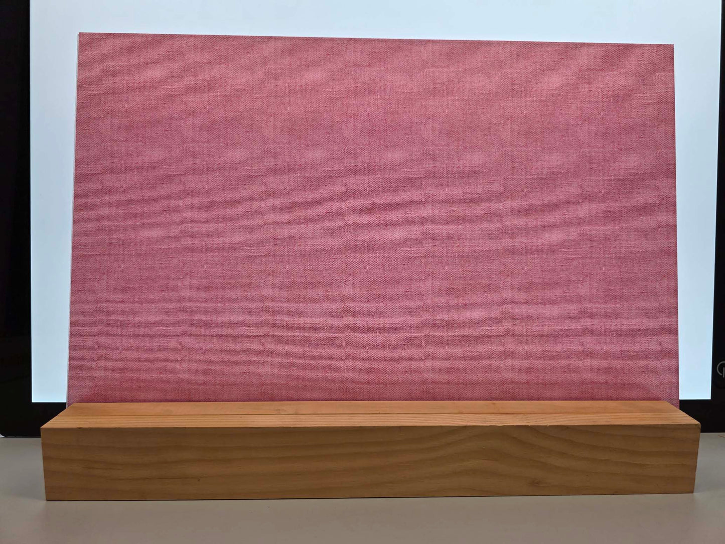 DecoCraft - Textures - Heathered Burlap - Rose