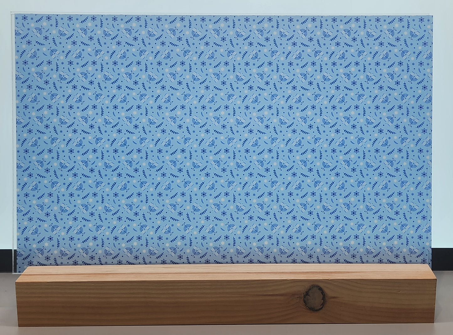 DecoCraft - Cherokee Rose - Style Sheet - Hanukkah Blue