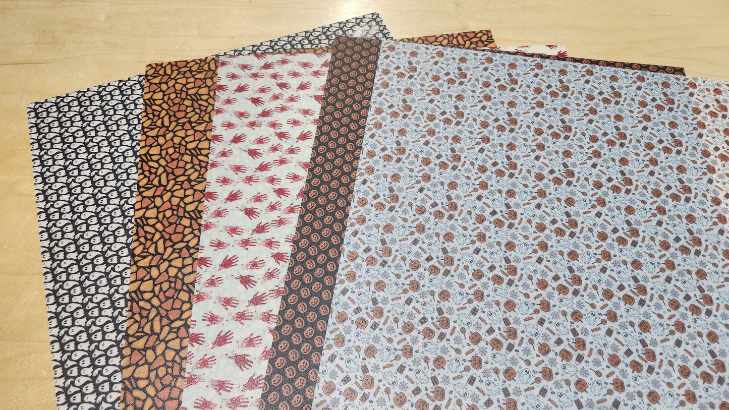 DecoCraft - Office Clean Out - Clear Flex - Halloween - 5 Sheets (FX-26)