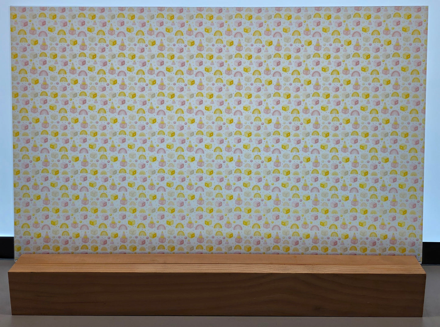 DecoCraft - Baby - Timeless Nursery - Pink Blocks