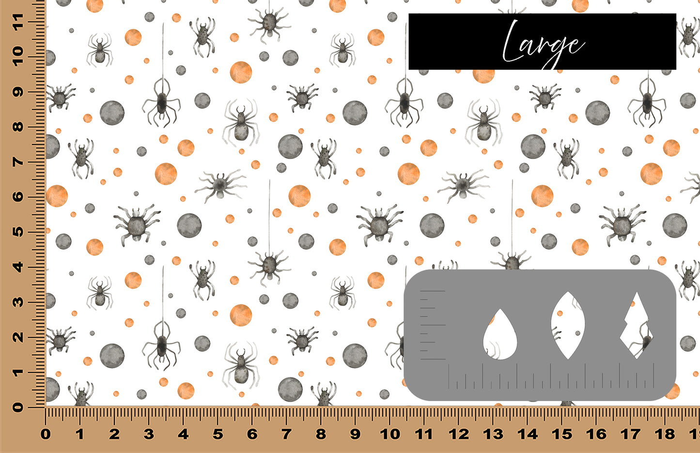 DecoCraft - Halloween - Watercolor Spiders