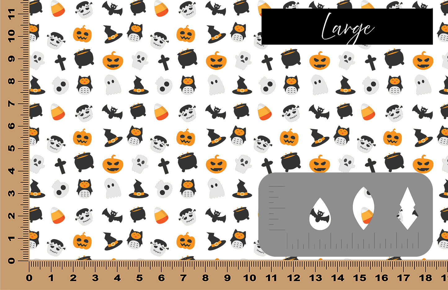 DecoCraft - Halloween - Ghosts, Monsters, Bats, Oh My!