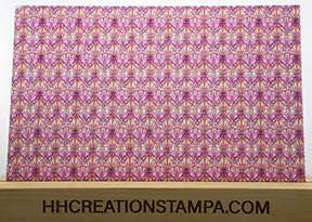 DecoCraft - Stained Glass - Art Deco - Lilac VI