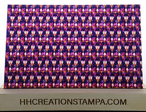 DecoCraft - Stained Glass - Art Deco - Amethyst Purple I