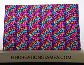 DecoCraft - Stained Glass - Multicolor -Jewel Tones