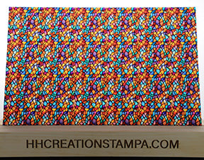 DecoCraft - Stained Glass - Multicolor - Jewel Tones IV