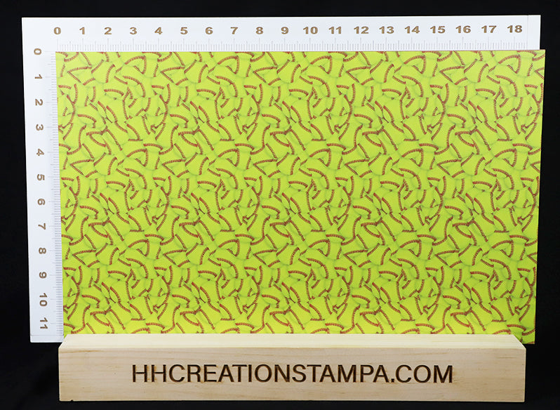 DecoCraft - Sports - Softball - Lots of Softballs