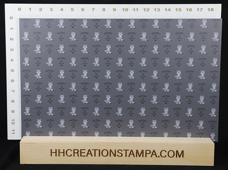 DecoCraft - Sports - Hockey - Hockey Raccoons