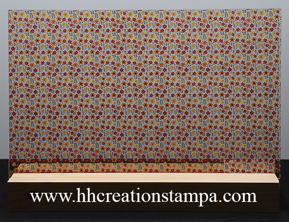 DecoCraft - Flowers & Greenery - Red and Yellow Floral