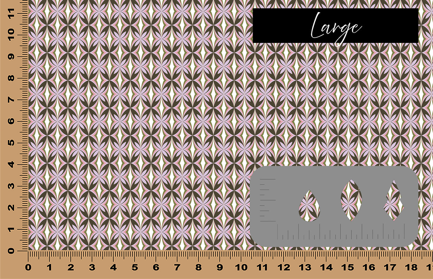 DecoCraft - Patterns - Abstract Groovy Purple Butterflies