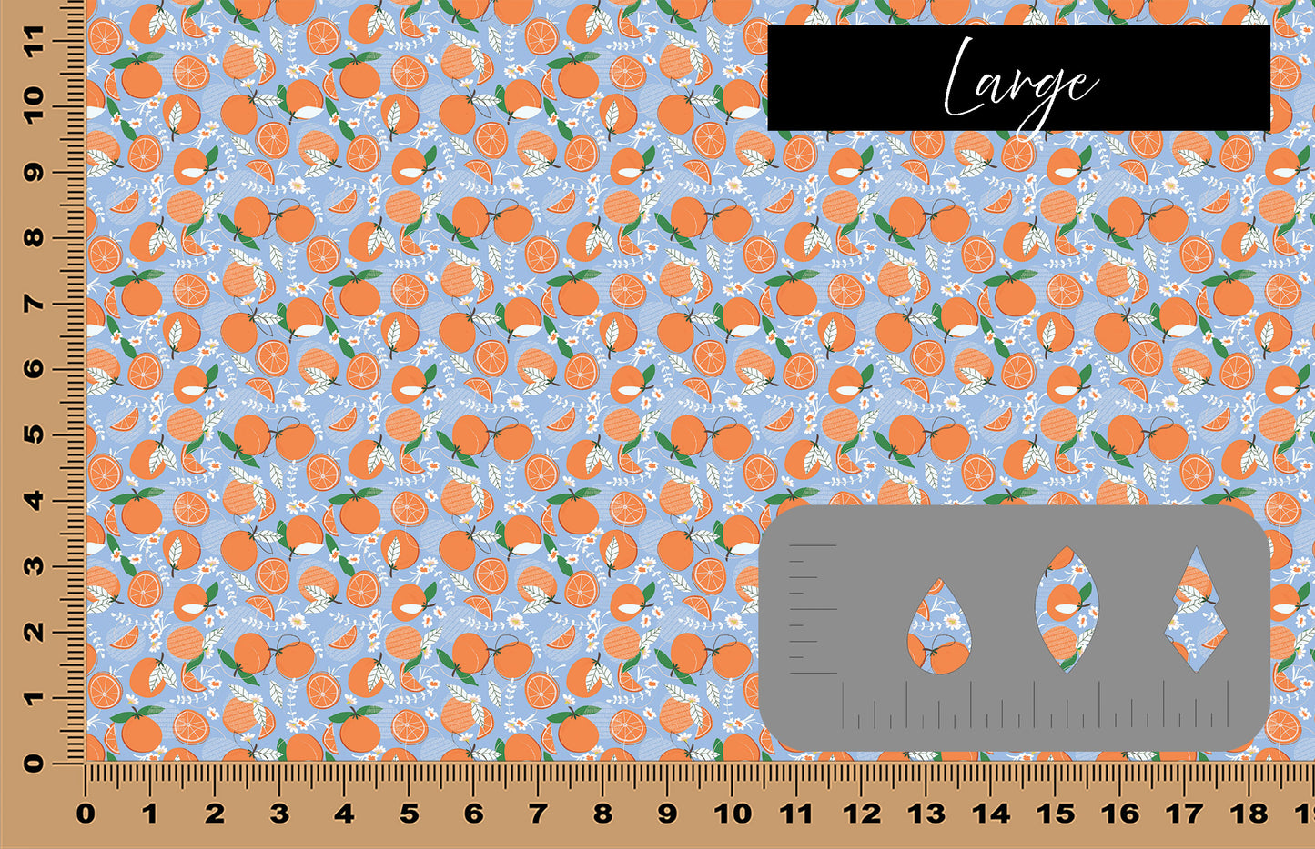 DecoCraft - Flowers & Greenery - Vintage Oranges