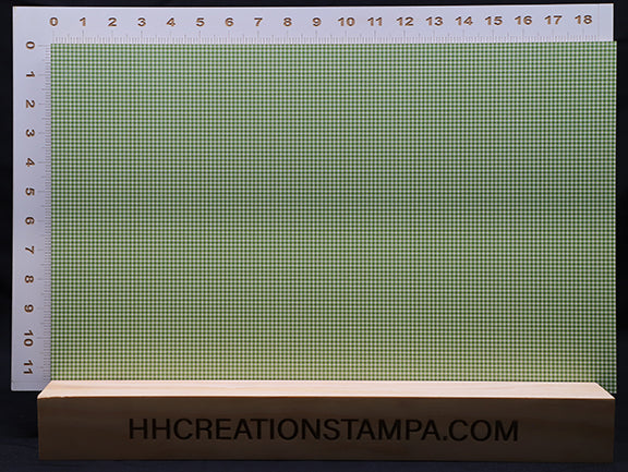 DecoCraft - Plaid - Easter Spring - Green Gingham