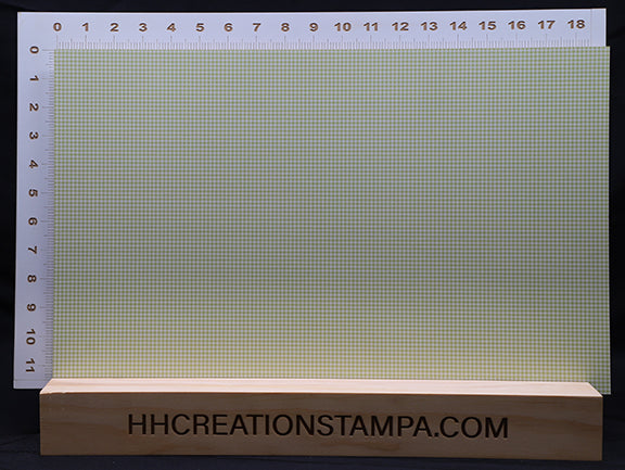 DecoCraft - Plaid - Easter Spring - Light Green Gingham