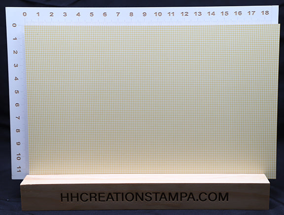 DecoCraft - Plaid - Easter Spring - Yellow Gingham