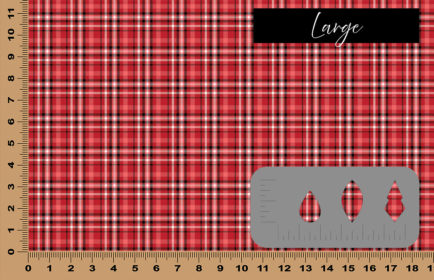 DecoCraft - Plaid - Valentine's Day - Tartan Plaid
