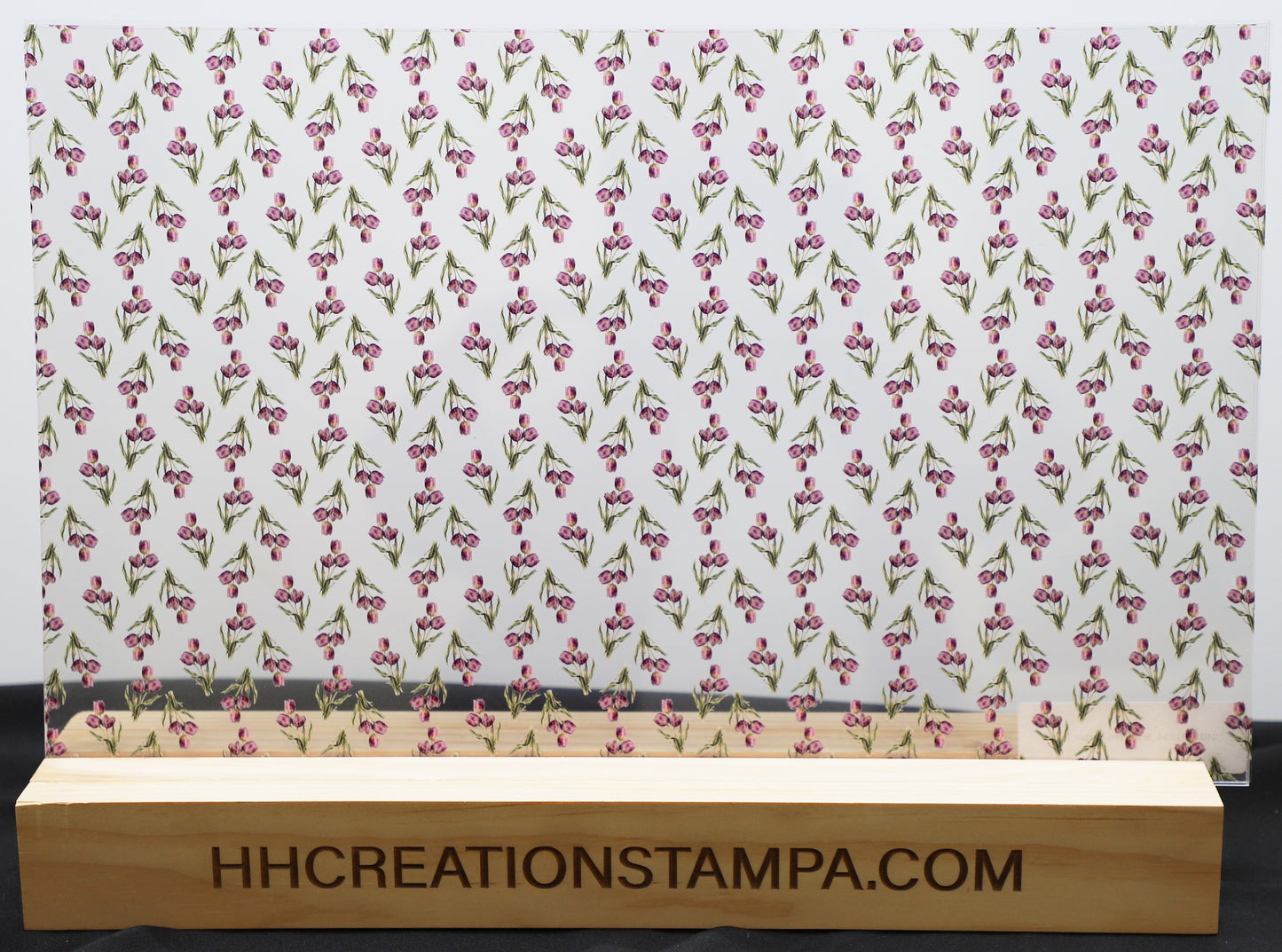 DecoCraft - Flowers & Greenery - Purple Tulips