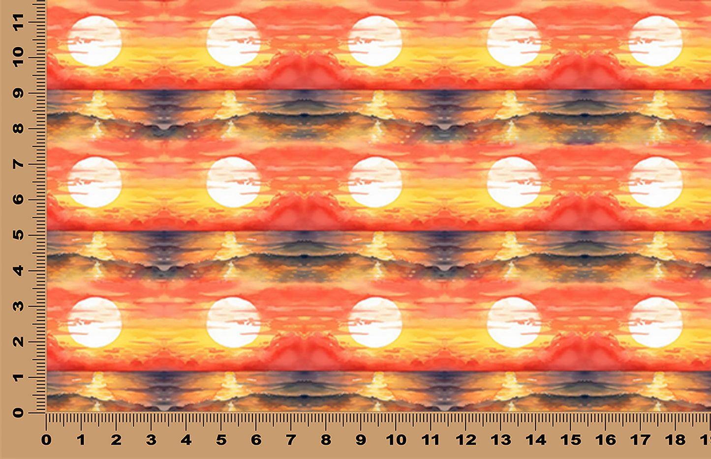 DecoCraft - Skies and Landscapes - Multi Watercolor Sunsets