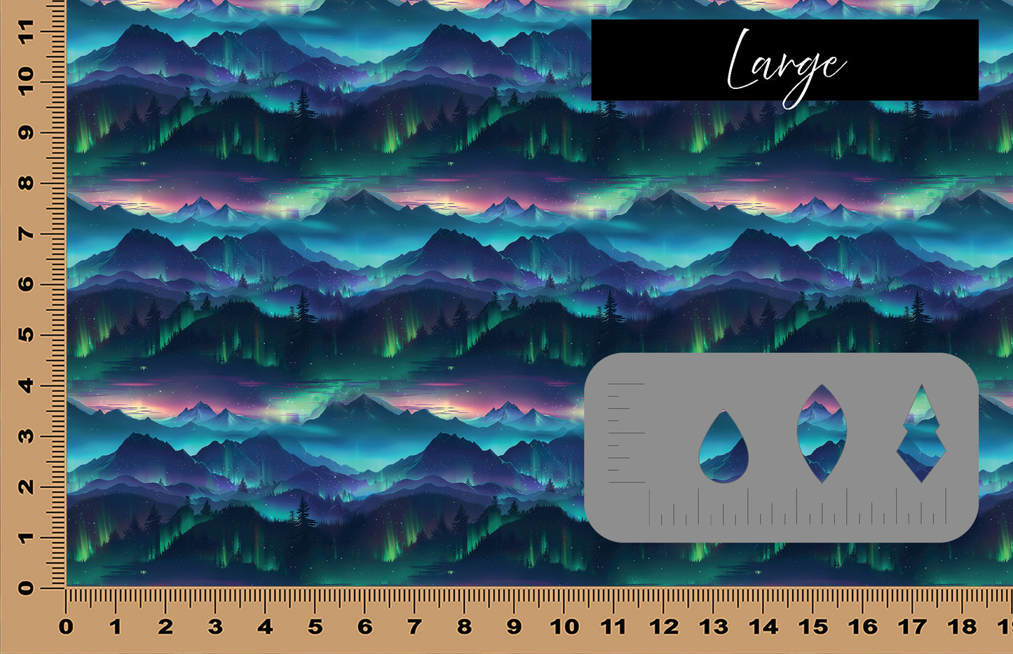 DecoCraft - Landscapes & Skies - Aurora Mountains