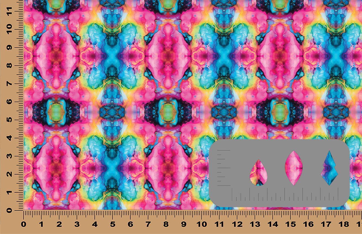 DecoCraft - Abstract - Pastel Psychedelic Alcohol Inks II