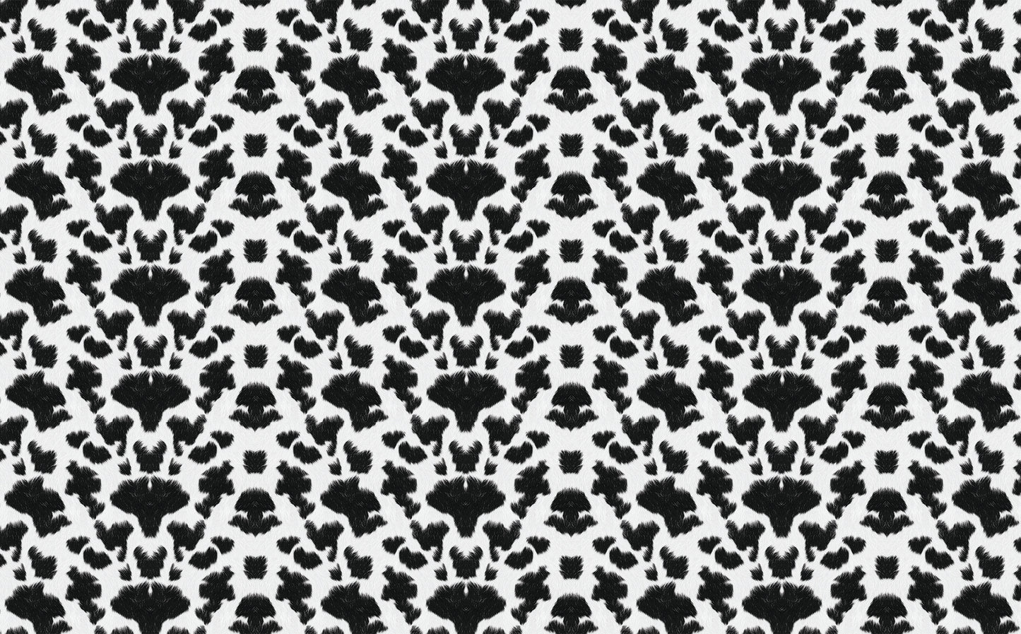 DecoCraft - Animals, Bugs, & Birds - Black & White Cow Hide