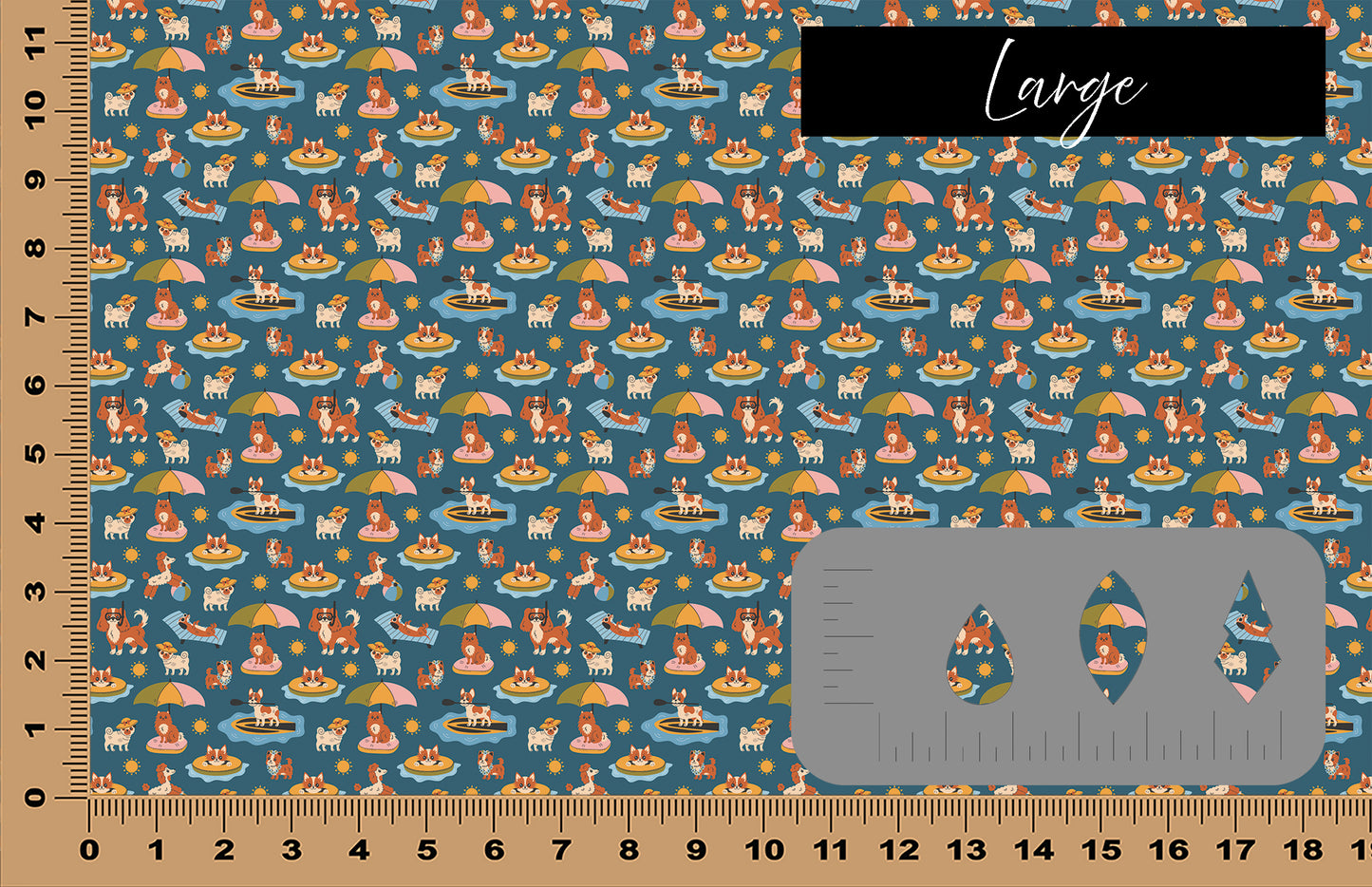 DecoCraft - Animals, Bugs & Birds - Summer Fun Pooches