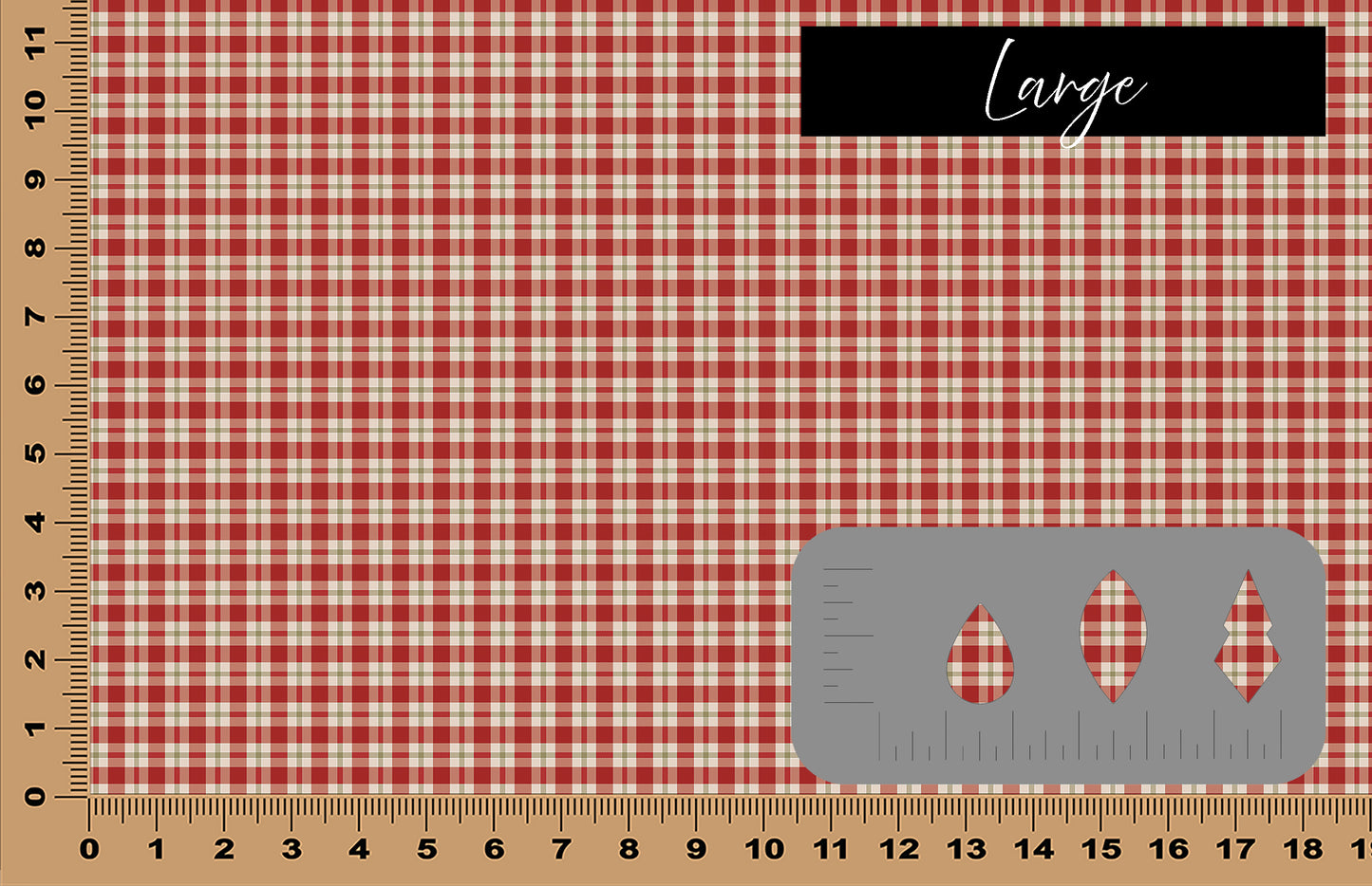 DecoCraft Christmas - Vintage Plaid V