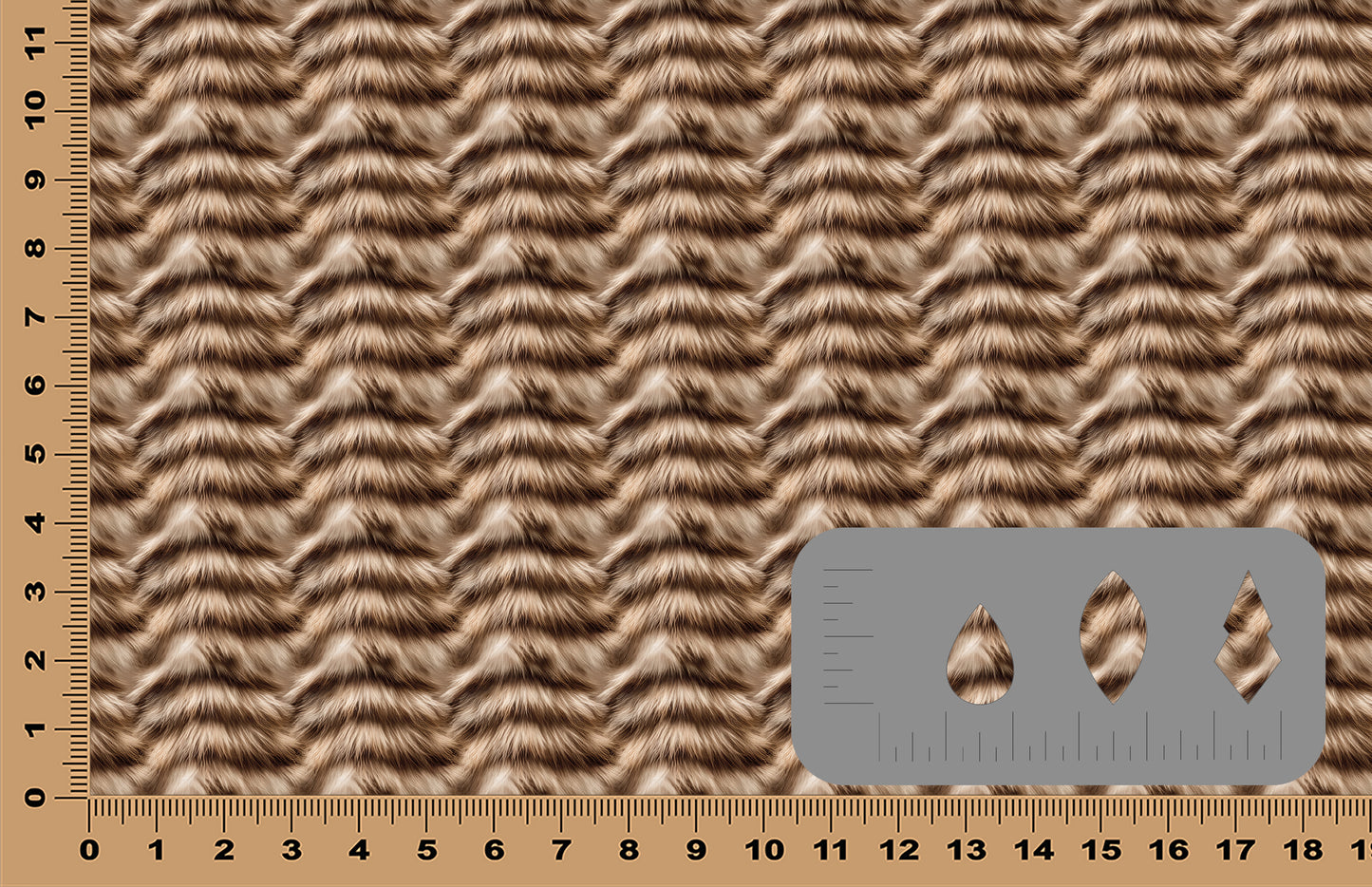 DecoCraft - Cherokee Rose - Style Sheet - Cool Tabby Cat Fur