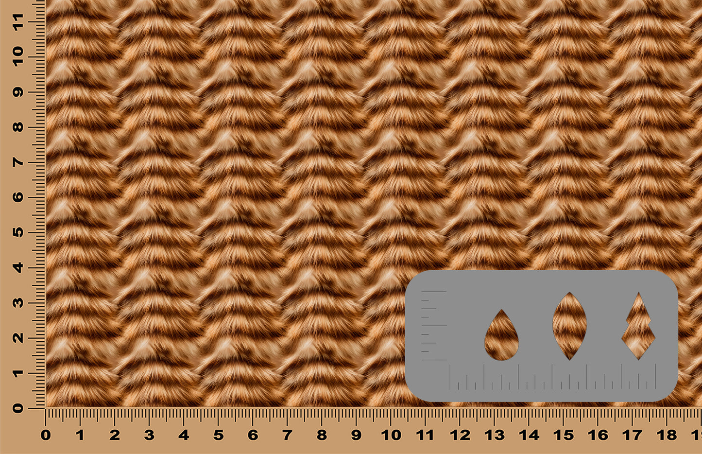DecoCraft - Cherokee Rose - Style Sheet - Warm Tabby Cat Fur