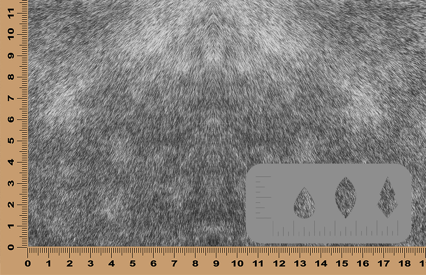 DecoCraft - Cherokee Rose - Style Sheet - Gray Short Fur