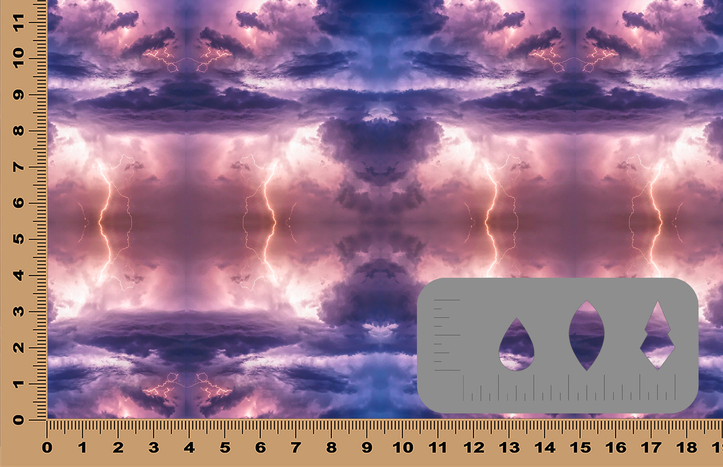 DecoCraft - Cherokee Rose - Style Sheet - Pink & Blue Lightning