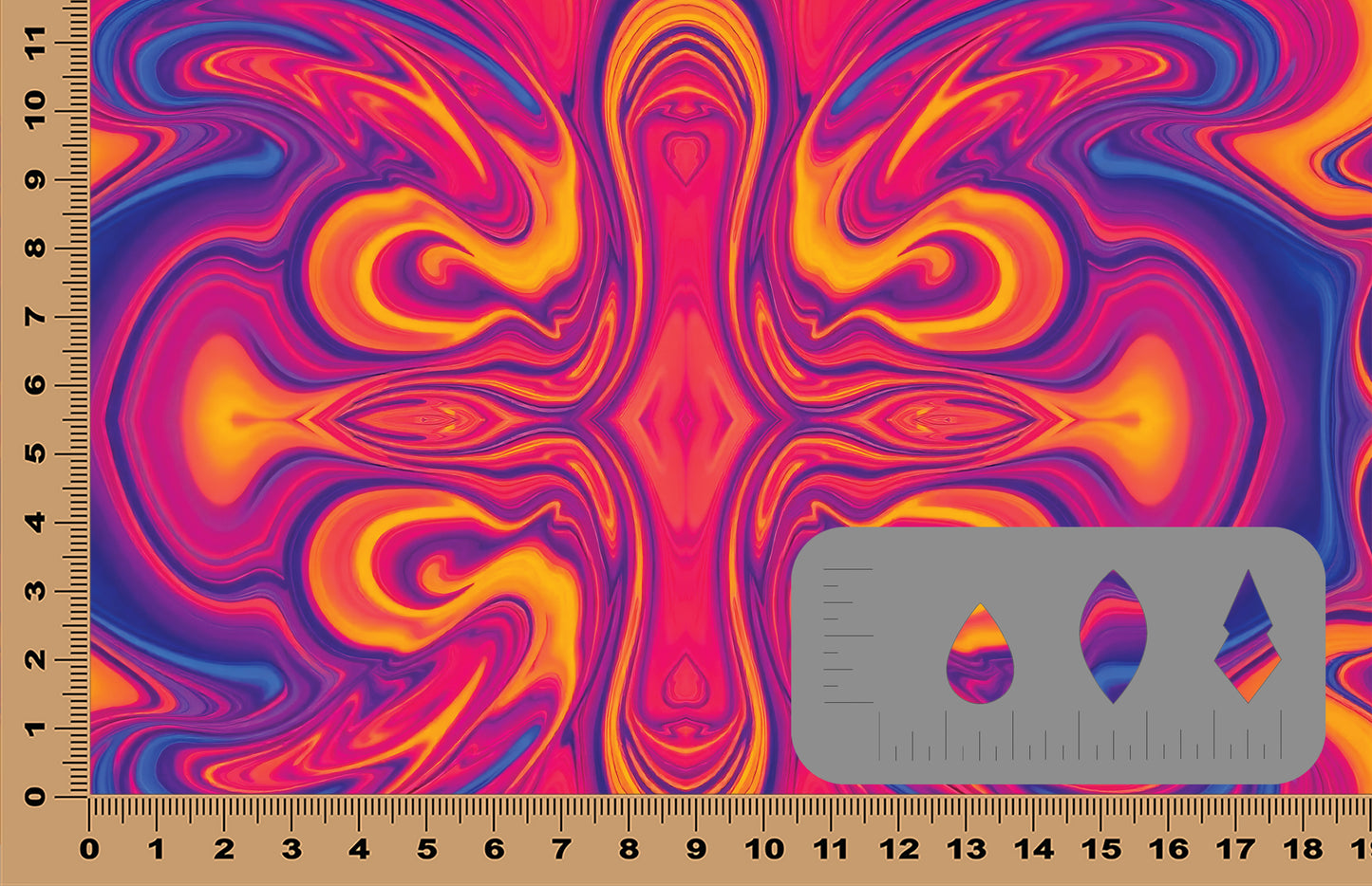 DecoCraft - Cherokee Rose - Style Sheet - Flying Critters - Swirl