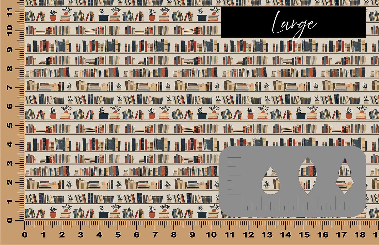 DecoCraft - Patterns - Modern Book Library