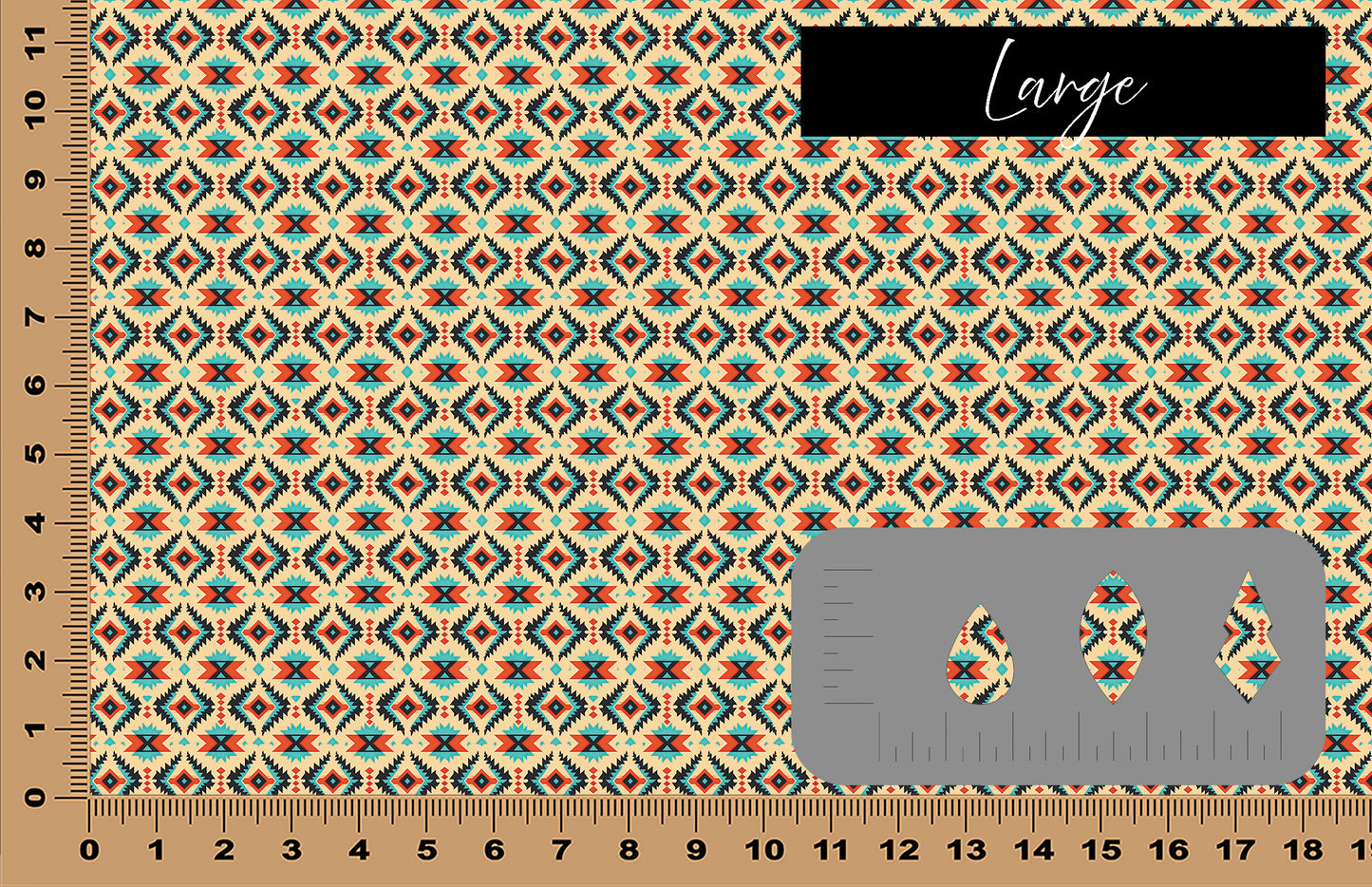 DecoCraft - Southwest - Tribal Teal & Sand