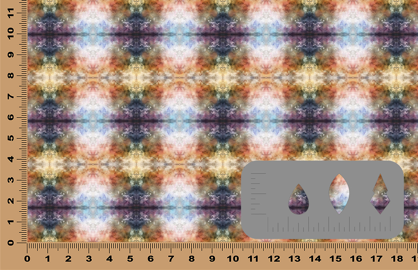 DecoCraft - Abstract - Earthy Ikat