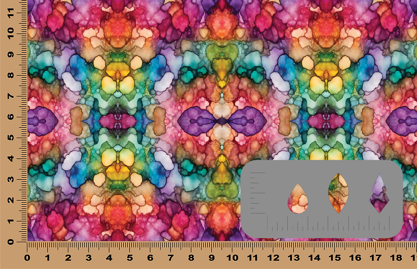 DecoCraft - Abstract - Rainbow Alcohol Inks