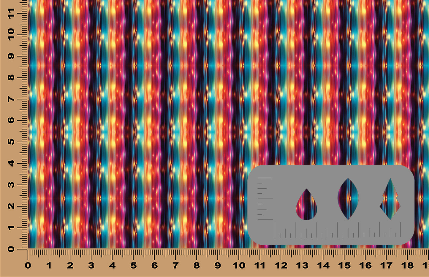 DecoCraft - Abstract - Wavy Psychedelic Lines