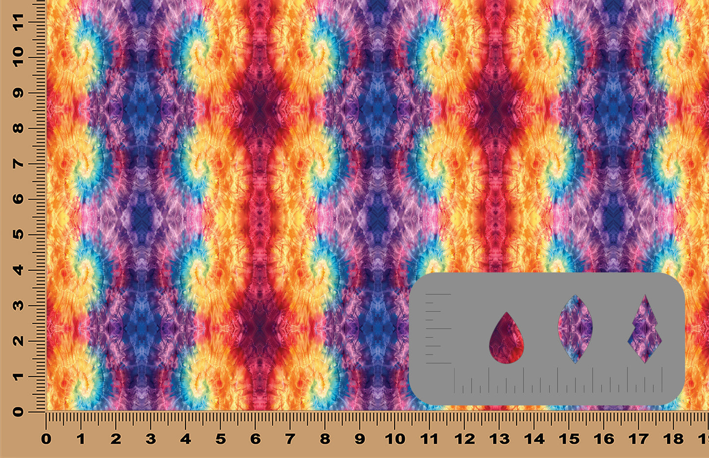 DecoCraft - Abstract - Rainbow Kaleidoscope II